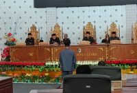 Rapat Paripurna  Laporan Keterangan Pertanggungjawaban (LKPJ) Tahun Anggaran 2024