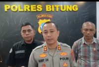      Kurang dari 8 Jam Kapolres Bitung AKBP ALBERT berhasil mengungkap dan menangkap para pelaku penganiayaan dengan senjata tajam                            
