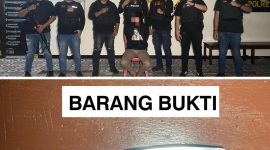 Polres Bitung Berhasil Mengamankan Anak Muda Membawa Sajam