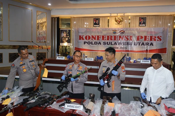 Kepolisian Berhasil Amankan Senjata Angin Rakitan Tanpa Izin di Minahasa Tenggara