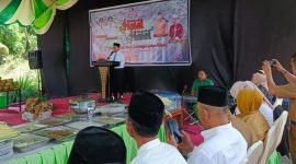 Dr. Sirajudin Lasena, Se, Mec,Dev menghadiri kegiatan Halal Bi Halal yang bertempat kawasan wisata Pantai Batu Pinagut