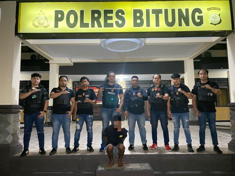 Polres Bitung melalui Team 2 Patroli Tarsius Presisi berhasil mengamankan pelaku Kekerasan Dalam Rumah Tangga (KDRT) di Kompleks Asabri, Kelurahan Girian Indah, Kecamatan Girian, Kota Bitung