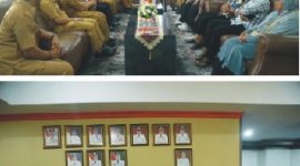 Dr. Sirajudin Lasena, SE.,M.Ec.Dev menerima kunjungan silaturahmi ketua LPTQ 