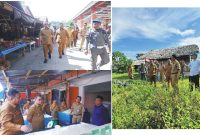 Bupati Bolmut, Dr. Sirajudin Lasena, SE., M.Ec.Dev., didampingi Tim Pengendali Inflasi Daerah (TPID), turun langsung memimpin kegiatan sidak di Pasar Rakyat Boroko.