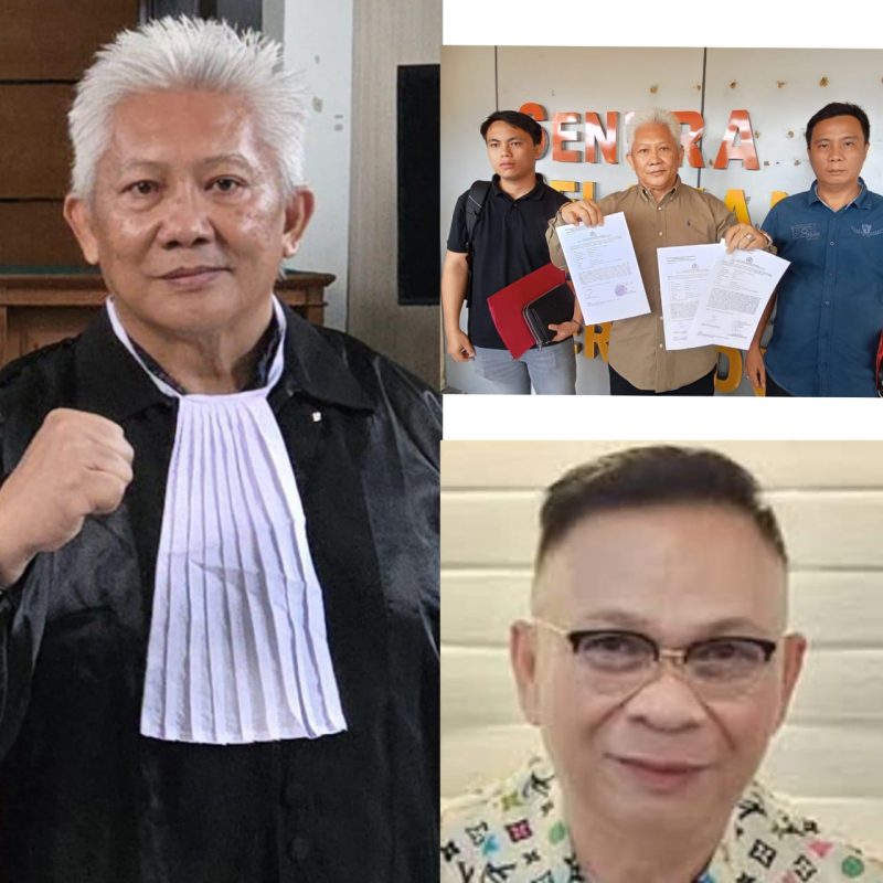 Deymer Malonda, SH, MH Laporan Tiga Laporan Dipolda Sulut, Satu Jimmi Li Polandus Dugaan Penipuan, Dua Masalah Tanah Dan Tiga UU ITE