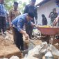 peletakan batu pertama pembangunan/rehab berat RTLH di Desa Gihang