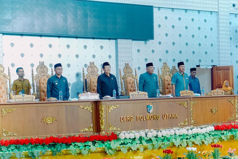 DPRD dan Pemkab Boltara Gelar Paripurna Penyampaian Ranperda Pertanggungjawaban APBD 2024
