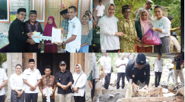 Pemkab Bolmut Gencarkan Program RTLH: Peletakan Batu Pertama dan Peresmian Rumah Layak Huni di Kecamatan Bolangitang