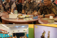 Polres Tolitoli Rayakan Hari Bhayangkara ke-79 dengan Nobar Wayang Kulit "Amartha Binangun