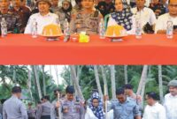 Dukung Swasembada Pangan Nasional, KAPOLRES TOLITOLI MELAKSANAKAN  Penanaman Jagung Serentak Kuartal III