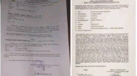 Keluarga Sardjono-Pangau menolak eksekusi paksa rumah mereka di Jalan Kembang, Sario, Manado, Sulawesi Utara,