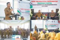 Wakil Bupati Boltara Buka Rapat Tim Percepatan Pencegahan dan Penurunan Stunting Tahun 2025