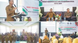 Wakil Bupati Boltara Buka Rapat Tim Percepatan Pencegahan dan Penurunan Stunting Tahun 2025