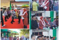 Bupati Bolmut Sambut Kajari Baru Agus Tri Hartono dengan Prosesi Adat
