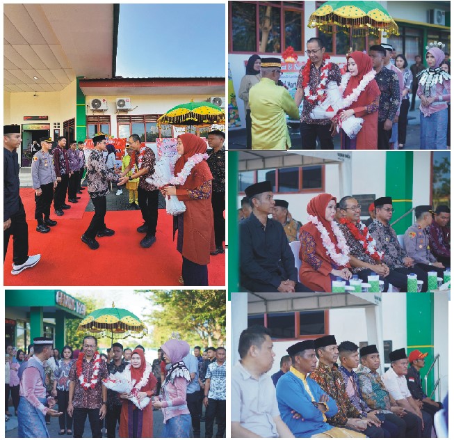 Bupati Bolmut Sambut Kajari Baru Agus Tri Hartono dengan Prosesi Adat