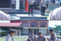 Kapolres Tolitoli Pimpin Sertijab Sejumlah Pejabat Utama di Polres Tolitoli