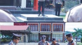 Kapolres Tolitoli Pimpin Sertijab Sejumlah Pejabat Utama di Polres Tolitoli
