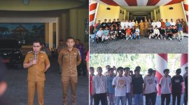 Bupati Bolmut Resmi Lepas Tim Boltara FC Ikuti Liga Pelajar Piala Gubernur Sulut