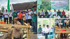 Peletakan Batu Pertama Gedung Sekretariat DPC PPP Boltara