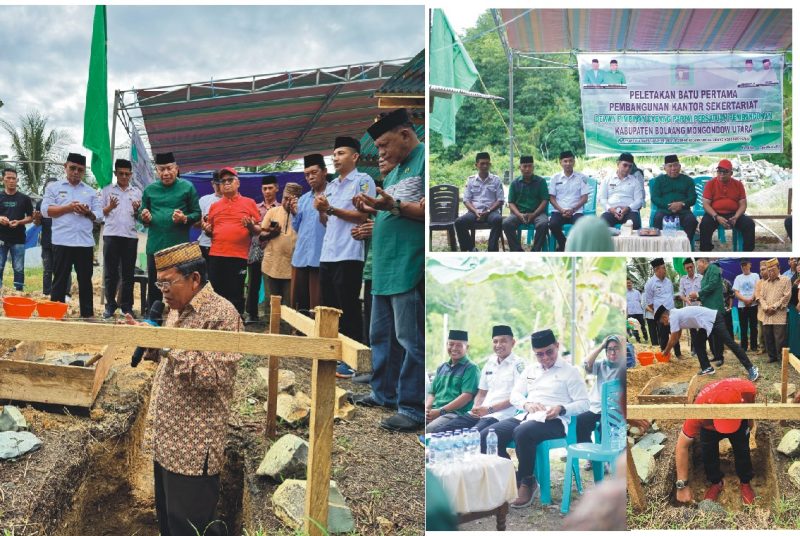 Peletakan Batu Pertama Gedung Sekretariat DPC PPP Boltara