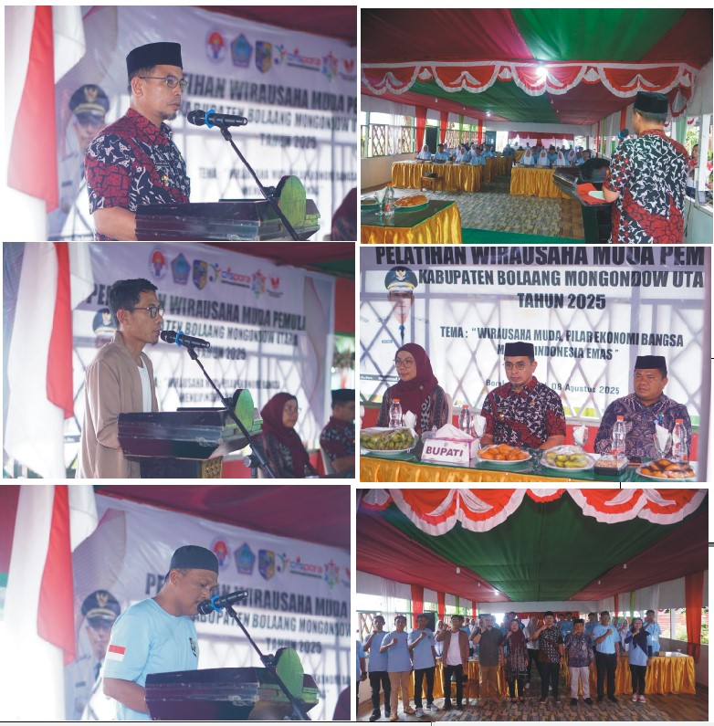 Bupati Bolmong Utara Buka Pelatihan Wirausaha Muda Pemula: Dorong Kemandirian dan Daya Saing Generasi Muda