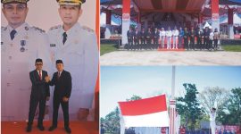 Kepala Kantor Pertanahan Hadiri Upacara HUT ke-80 Kemerdekaan RI di Bolmut