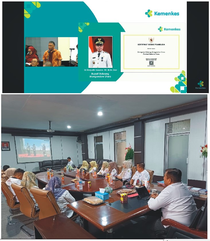 Kementerian Kesehatan RI Serahkan Sertifikat Nasional Eliminasi Kusta, Eliminasi Filariasis, dan Bebas Frambusia Tahun 2025