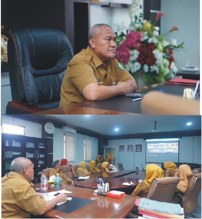 Pemkab Bolmut Ikuti Rakor Pengendalian Inflasi Daerah