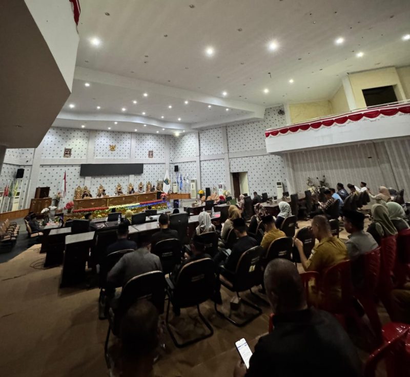 DPRD Bolmut Gelar Rapat Paripurna Penyampaian Ranperda RPJMD 2025–2029