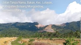 Hutan Penyangga Hilang, Desa Bakan Terancam Musnah Akibat Aktivitas Tambang PT J Resources Bolaang Mongondow