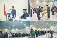 Pelantikan dan Pengambilan Sumpah/Janji Jabatan Tinggi Pratama di Lingkungan Pemkab Bolmut