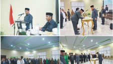 Pelantikan dan Pengambilan Sumpah/Janji Jabatan Tinggi Pratama di Lingkungan Pemkab Bolmut