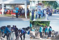 World Cleanup Day Boltara 2025 di Pantai Batu Pinagut