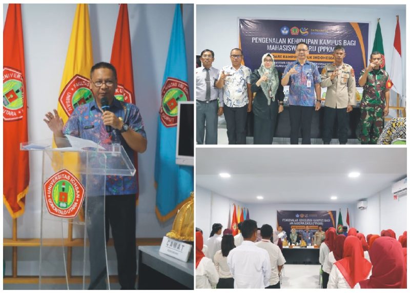 Asisten Pemerintahan dan Kesra Buka PKKMB UNISAN Gorut di Bolangitang Barat