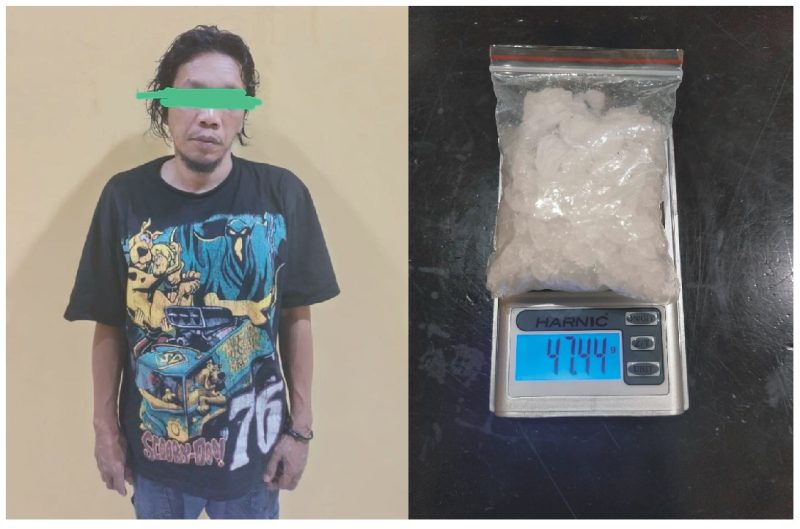 Satresnarkoba Polres Tolitoli Tangkap Pengedar Sabu 47,44 Gram