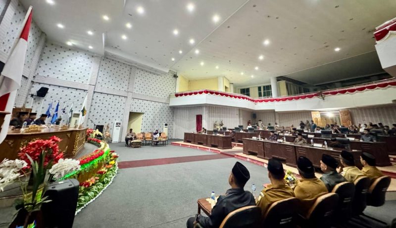 Rapat Paripurna Penyampaian Rancangan KUA-PPAS Tahun Anggaran 2026