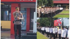 Kapolres Tolitoli Pimpin Apel Pagi: Tekankan Pelayanan Humanis dan Etika Personel