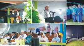 kegiatan Pelantikan Pengurus Komisariat Wilayah Alkhairaat Bolaang Mongondow Raya (BMR) yang bertempat di lapangan Inomasa Bintauna.