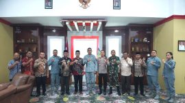 Bupati Bolmut Terima Kunjungan Kepala Stasiun Bakamla Manembo-Nembo