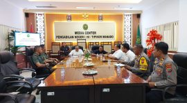 Rapat Eksekusi Eks Corner52 di PN Manado Memanas, TNI-Polri Satu Komando