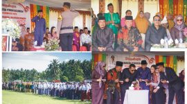 Upacara HUT Kecamatan Pinogaluman ke-23