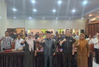 Pembukaan pelatihan dilakukan oleh Asisten Bidang Perekonomian dan Pembangunan, Hi. Abdul Mutoh Daeng Mulisa, S.Pd., MM, yang mewakili Bupati Bolmut.