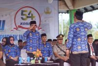 Bupati Bolmut Pimpin Upacara HUT KORPRI ke-54 dan Peringatan HAKORDIA 2025