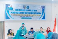 Pelatihan Pembuatan Kue Untuk UMKM Binaan TP PKK Kabupaten Bolaang Mongondow Utara