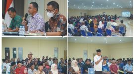 Rapat Koordinasi (Rakor) program kegiatan pemerintah desa se-Kabupaten Boltara Tahun 2026 yang digelar di Aula Lantai III Kantor Bupati