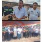 Pemerintah Kabupaten Tolitoli resmi melepas pengiriman perdana batu silika melalui kapal tongkang di Pelabuhan Jetty Dusun Abaling, Desa Pulias, Kecamatan Ogodeide.