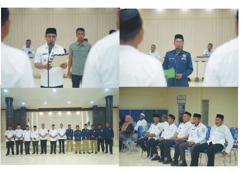 Bupati Bolaang Mongondow Utara (Boltara), Dr. Sirajudin Lasena, SE., M.Ec.Dev kukuhkan Pengurus Unit Pengumpul Zakat (UPZ) Kecamatan se-Kabupaten Boltara masa bhakti 2026-2031