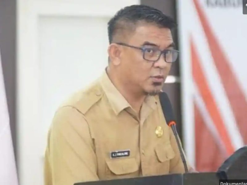 Kepala dinas PUTR Abdul Jalil Pandialang