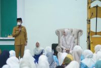 Safari Dakwah Ustazah Angelina Sondakh di Masjid Agung Baiturrahman Boroko