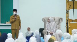 Safari Dakwah Ustazah Angelina Sondakh di Masjid Agung Baiturrahman Boroko